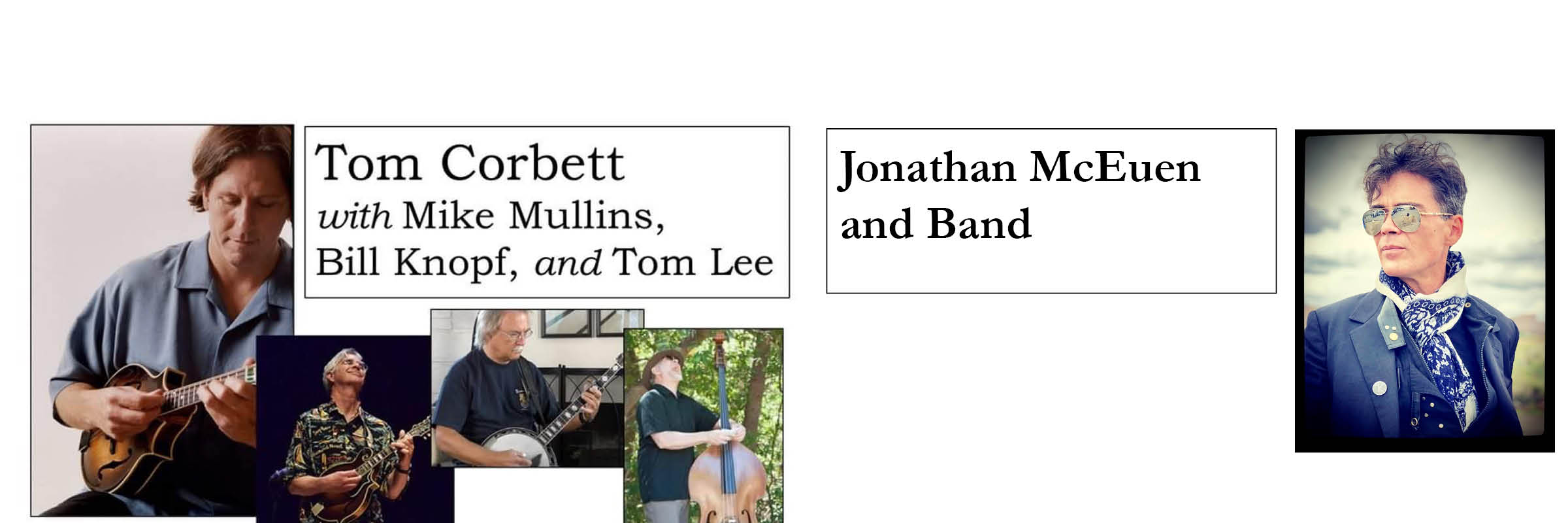 The Tom Corbett Trio & Jonathan McEuen Band